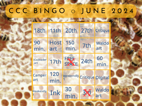 Seven's Bingo Board - June 2024