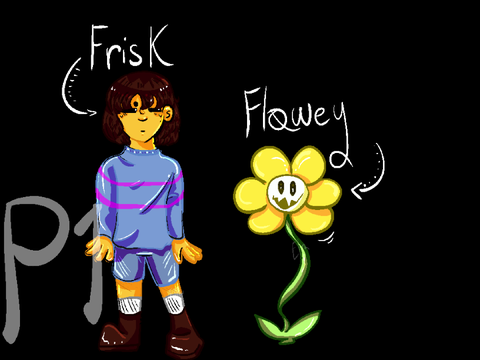 Drawing Undertale Characters P.1