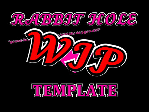 rabbit hole - meme template (WIP)