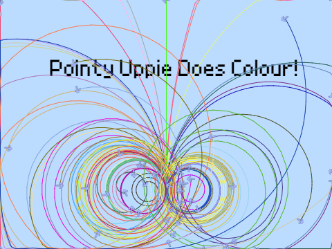 Pointy Uppie Does Colour! (✿◡‿◡)