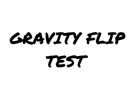 Gravity Flipping Test