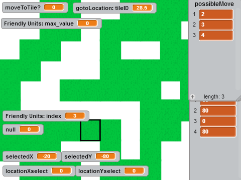 Scratch Tactics - Pathfinding