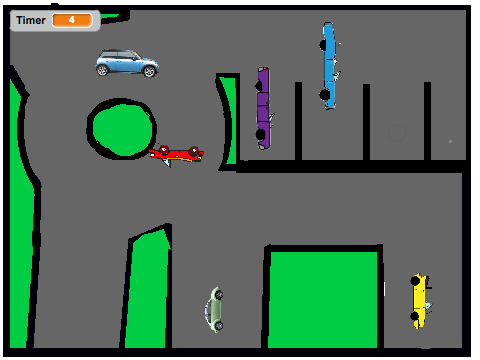 Car driving game
