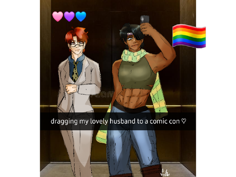 Cosplaying Husbands ~ Pride Art P.2