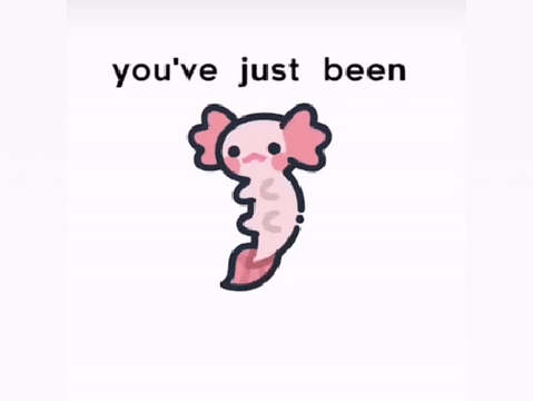 You've just been Axolotl'd #Art
