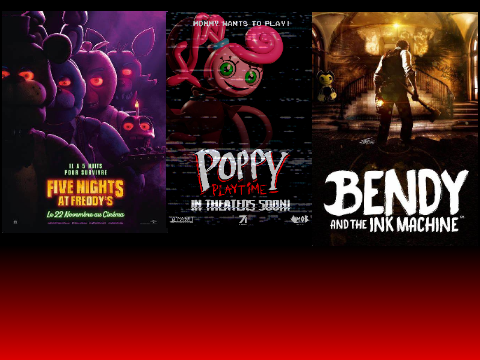 Horror Game Movie Posters