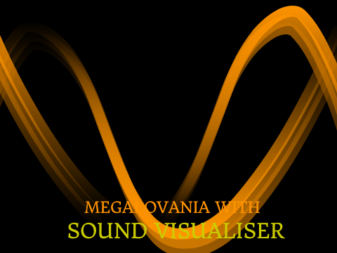 Megalovania with Sound Visualiser