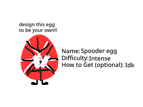 [DISCONTINUED] make an egg for find the eggers!!! remix