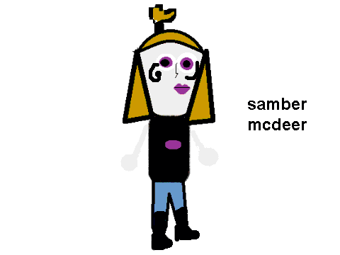 how to draw samber mcdeer