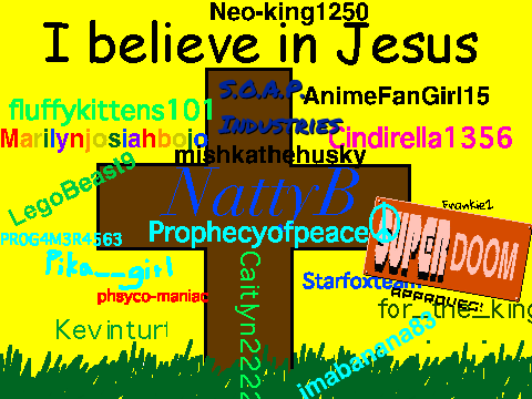 SignYourUsernameIfYouBelieveInJesus