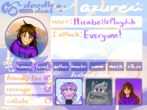 Doodle Duel Profile ✦ 2024