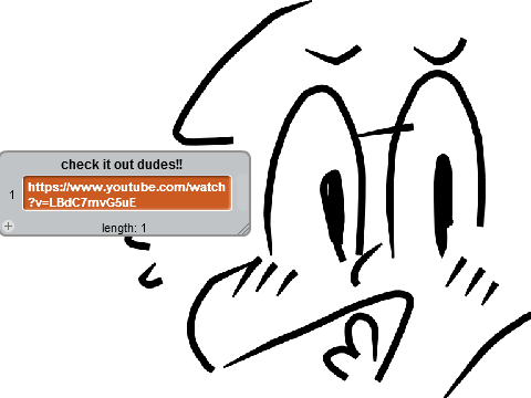 made a youtube vid