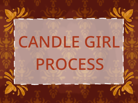 -candle girl process-