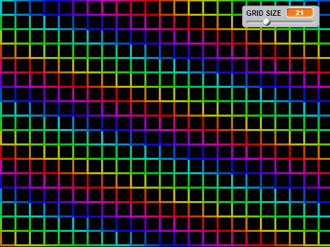rainbow grid 