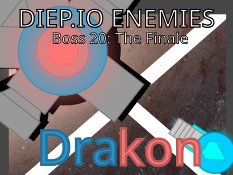 Diep.io Enemies Boss 20: Drakon (FINAL BOSS)