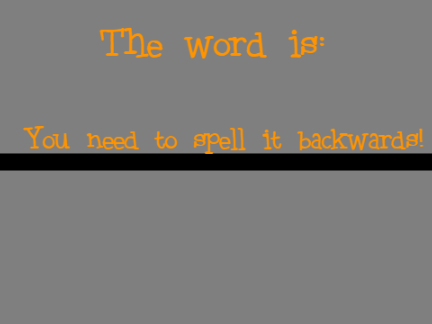Backwards Typing
