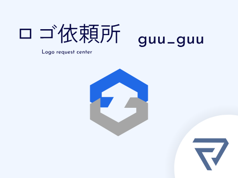 ロゴ依頼所  guu_guu logo