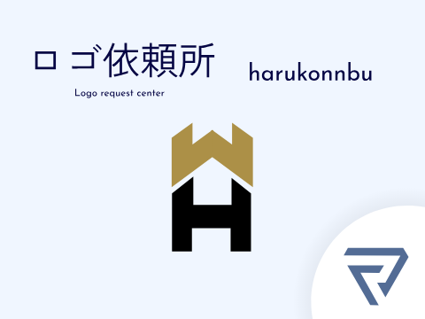  ロゴ依頼所 harukonnbu logo