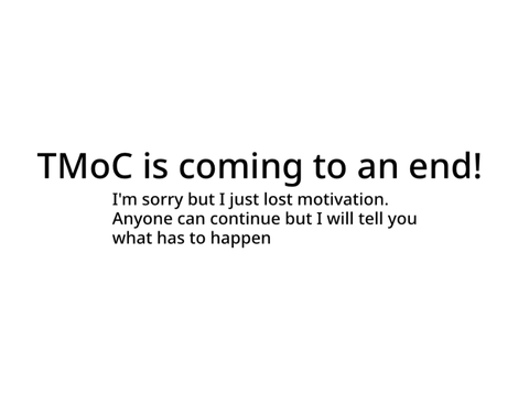 TMoC news