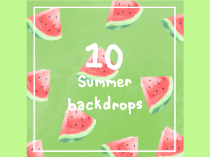 10 Summer backdrops