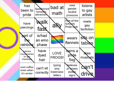 Pride bingo