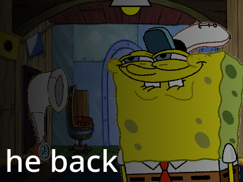 SpongBorb's Return(Announcement Post)