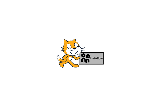 Scratch cat knows what to do