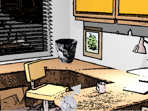 Paper throwing digitized