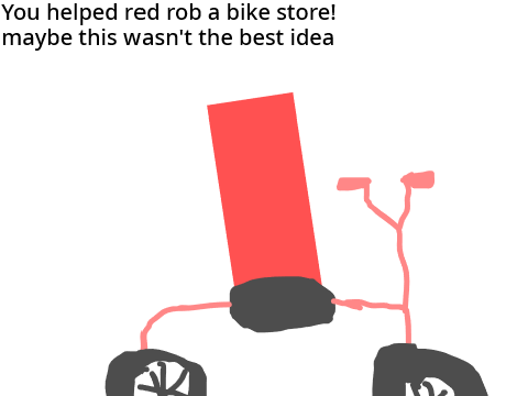 red's bike robbery