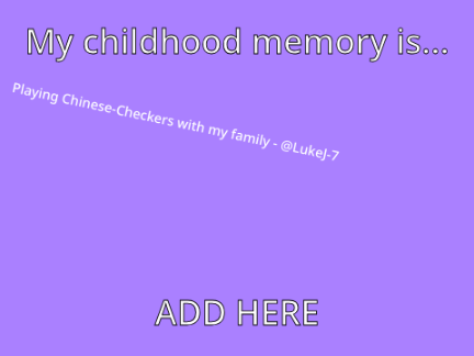 Remix And Add - Childhood Memories