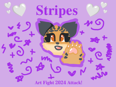 Art Fight 2024 Attack on FluffyTigerCub!