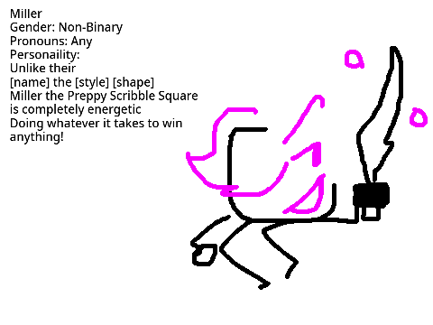 MILLER THE SCRIBBLE SQUARE!!!!