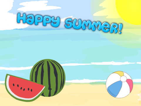 summerカード