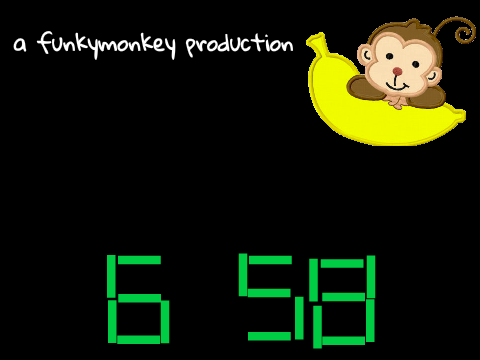 Monkey Clock
