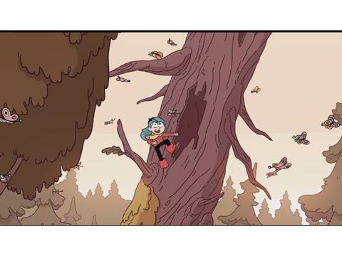 Hilda screenshots but it's half an episode