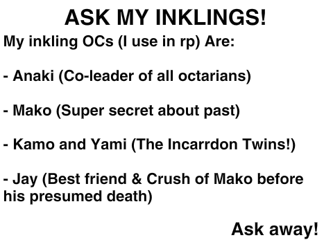 Ask my Inklings!