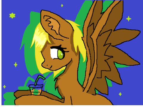 Art trade with @Charmanderxerneas 