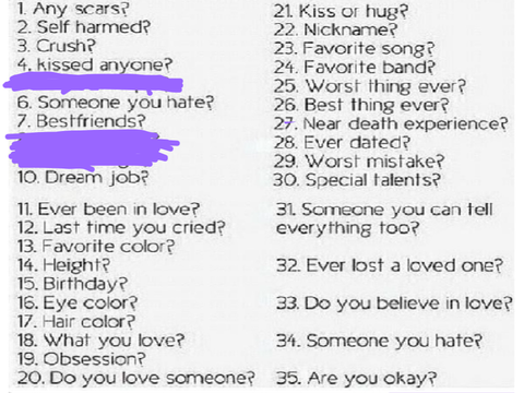 pick and i’ll answer honestly