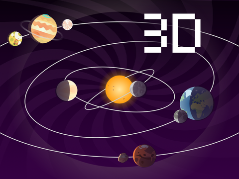 3D Solar System Simulator