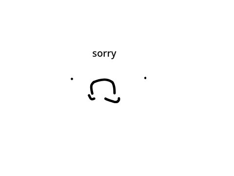 sorry guys