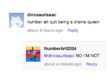 I just got my first hate....