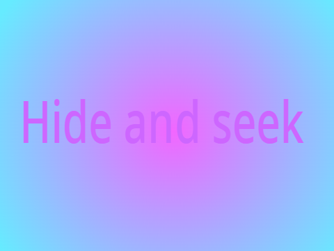 Hide and Seek remix