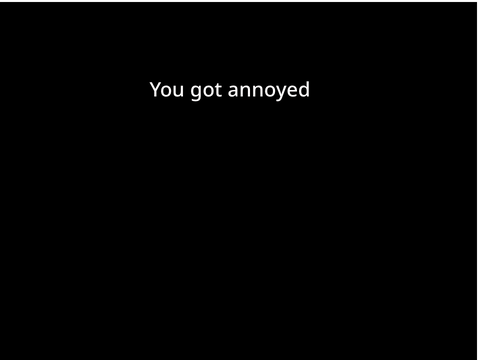 Avoid everyone 