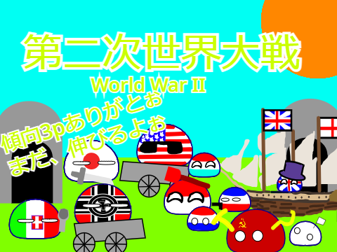 World War II 第二次世界大戦【ポーランドボール】