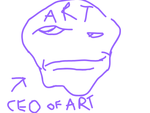 i come bearing art