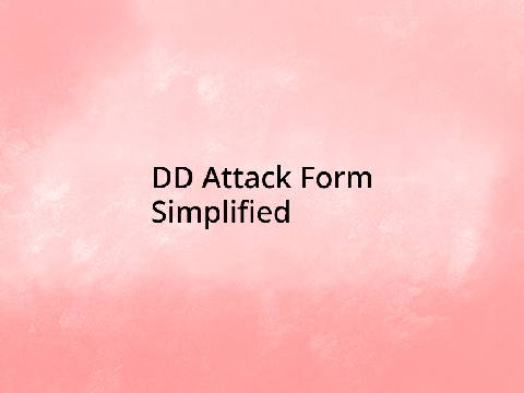 Doodle Duel Attack Form Simplified