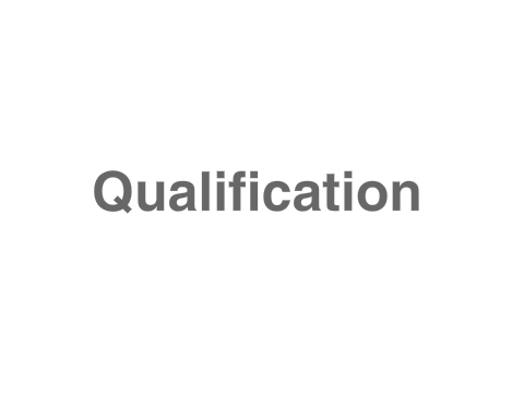 Qualification