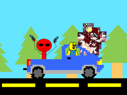 Add yourself/oc in the car remix remix