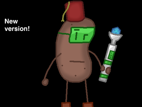 What Potato Wars characters would have looked like (had I not been so lazy while animating)