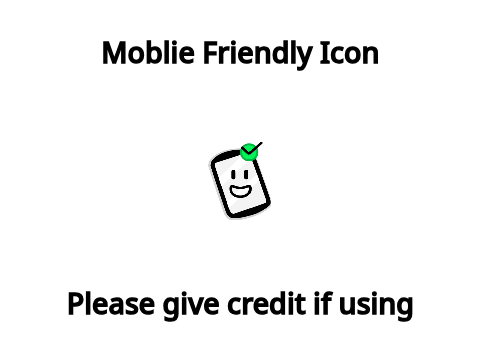 Moblie Friendly Icon v.1.1